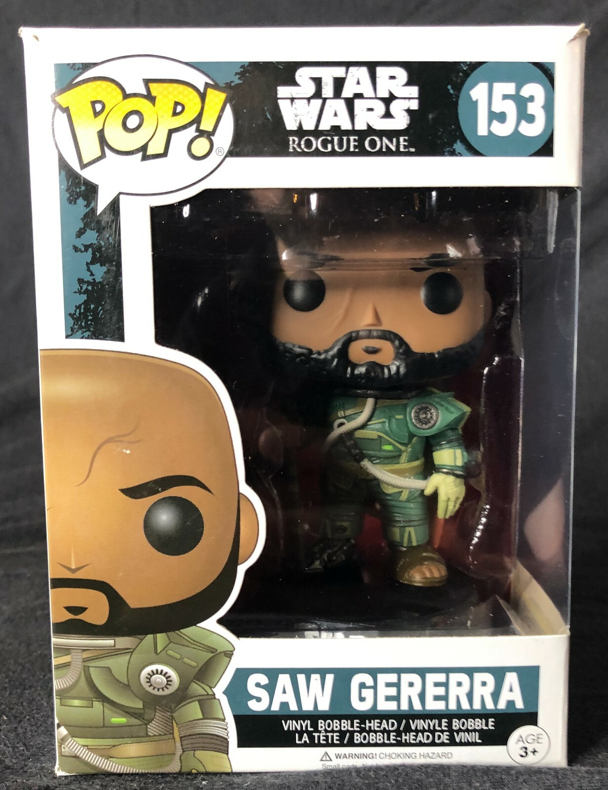 FunkoPop！153 SAW GERERRA ソウ・ゲレラ　限定 Funko POP! Saw Gerrera #153 -Star Wars, Disney- Star Wars