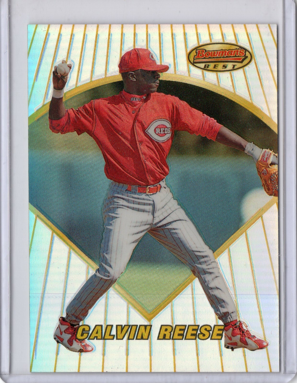 その他 1996-97 Bowman's Best Refractor 1996 Bowman Best Refractor Calvin Reese | eBay