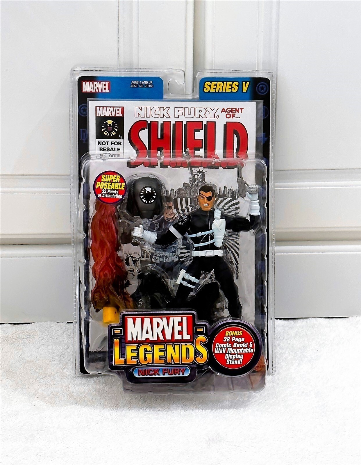MARVEL LEGENDS SERIES 5 (V) NICK FURY ACTION FIGURE AVENGERS