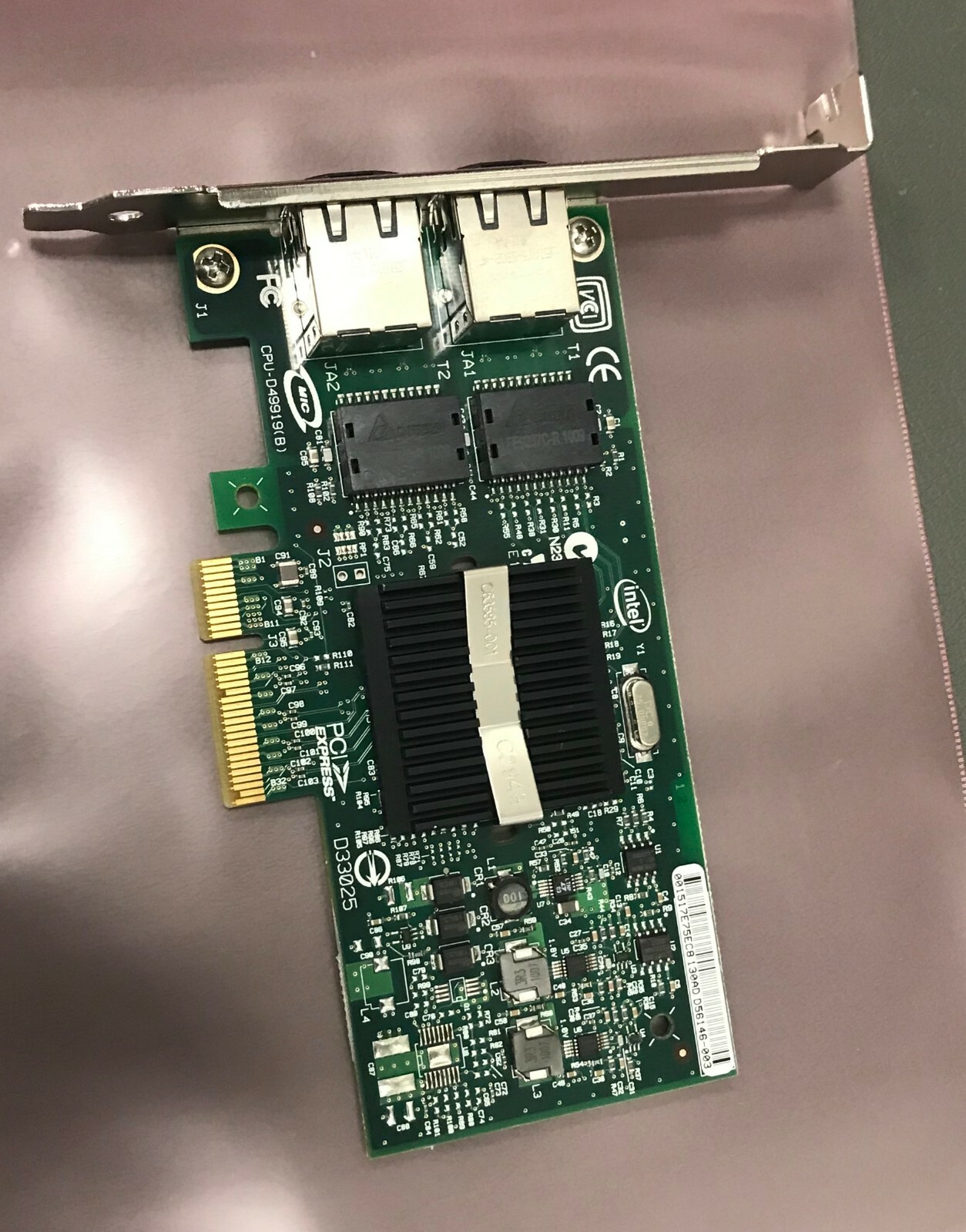 IBM 39Y6128 PRO/1000 PT Dual-Port PCI-E Network Adapter Card