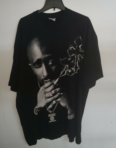 美品 2PAC Tシャツ サイズ2XL TUPAC Death Row Vintage 2pac 2005 Death Row Records Tupac Snoop Rap Shirt