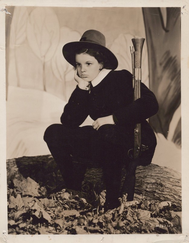 WOW! HOLLYWOOD JUDY GARLAND HAPPY THANKSGIVING STUNNING PORTRAIT 1930s Photo