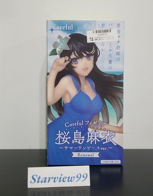 Taito Rascal Does Not Dream Of Bunny Girl Senpai Mai Summer Dress Coreful Figure
