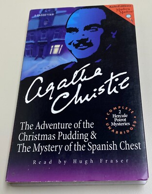 Adventure of the Christmas Pudding Christie Poirot Audiobook Cassette Unabridged