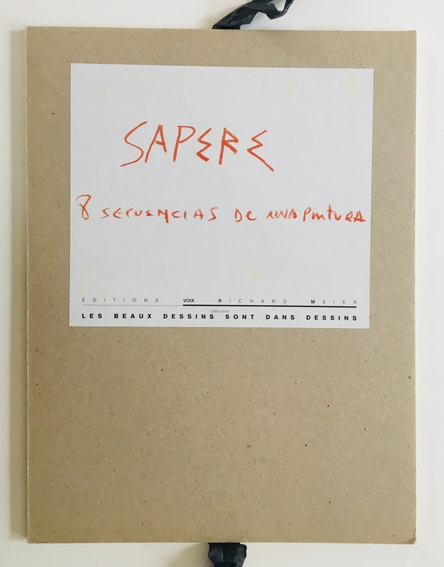 Horacio Sapere, 1987 - Leporello Signé Et NuméRoté - Livre D'Artiste