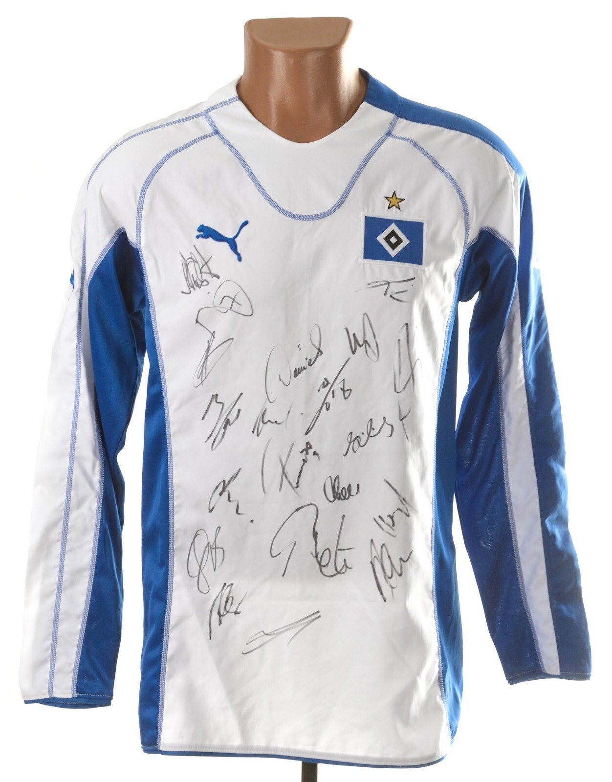 PUMA HSV ユニフォーム 05/06 HAMBURG SV GERMANY 2005/2006 HOME FOOTBALL SHIRT PUMA S