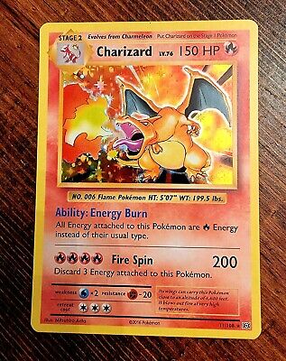Charizard - XY Evolutions - 11/108 - Holo - Pokemon Card - Good Condition