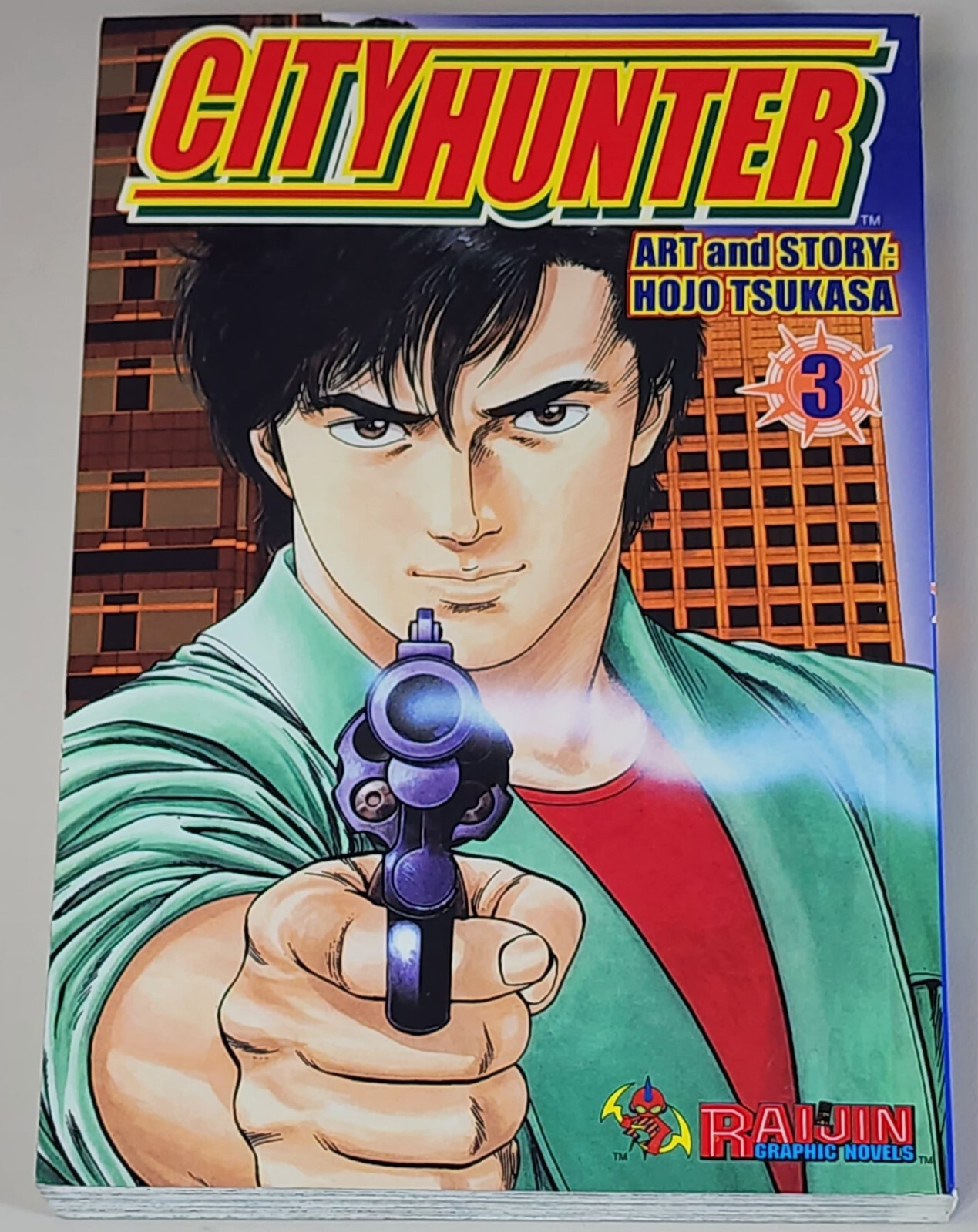 CITY HUNTER VOLUME 3 (Raijin USA 2003 Manga TP GN SC ~ Hojo