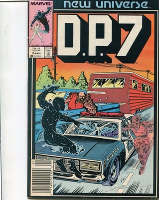 DP7 #3 1986 New Universe Marvel     Nice Check   