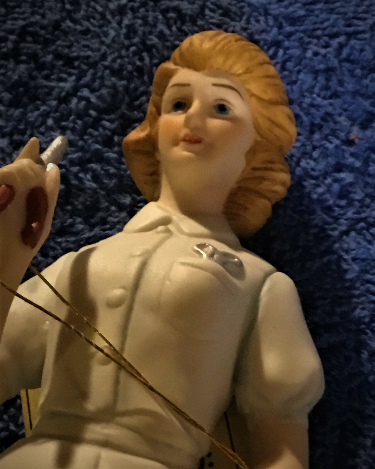 Vintage Lefton hand painted china Beautician