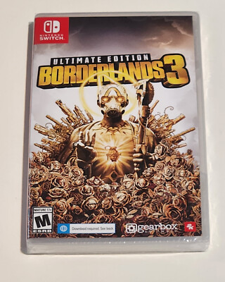 BORDERLANDS 3 - Ultimate Edition - Gearbox - Nintendo Switch - Sealed - NEW!