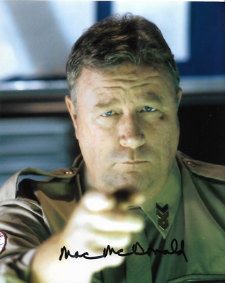 MAC McDONALD "Captain F. Hollister" "Red Dwarf" 10" x 8" Signed COA 35244 |  eBay