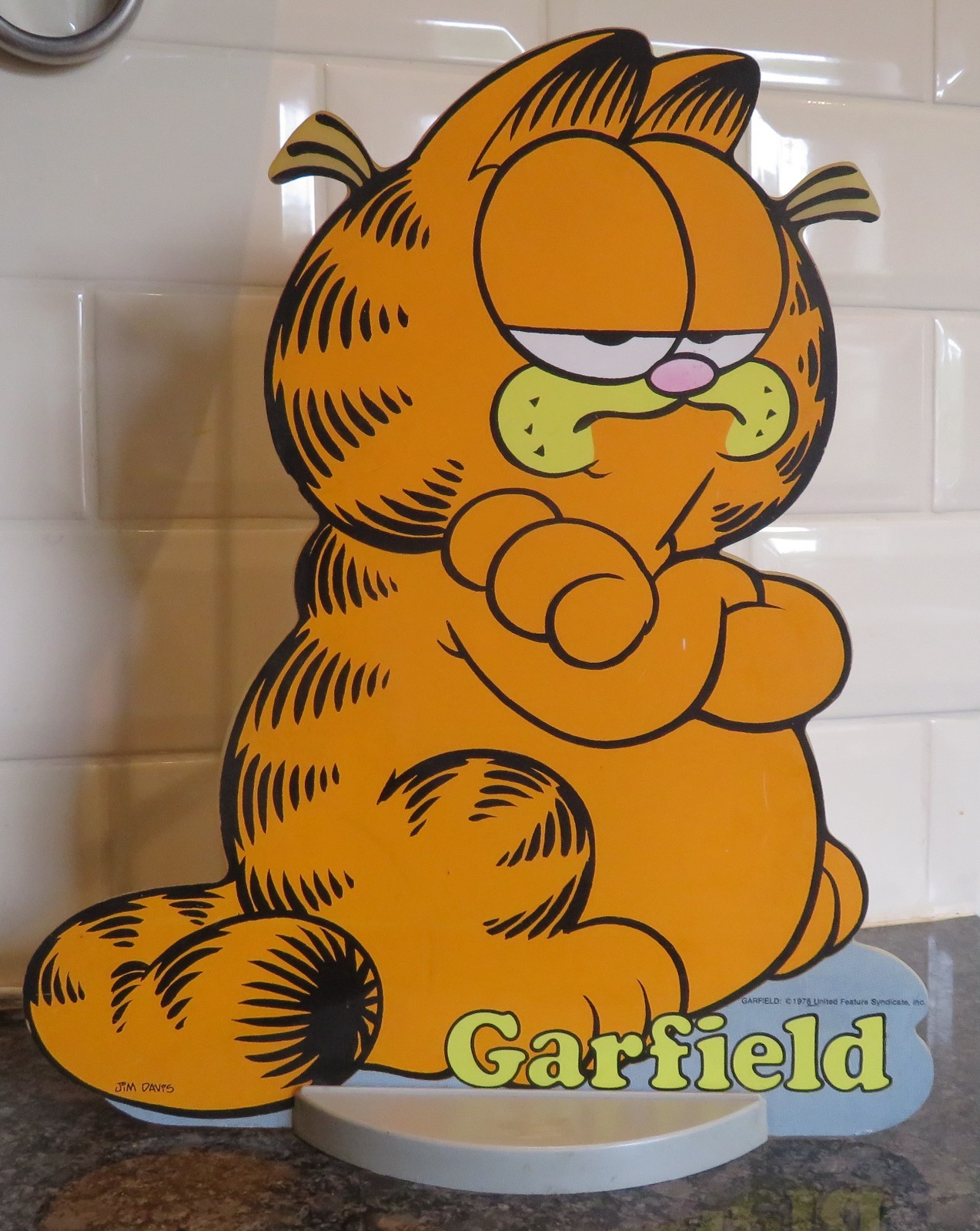 Garfield ベッドで寝るフィギュア 1978年製 Garfield ベッドで寝るフィギュア 1978年製 AMAZING COND 1978