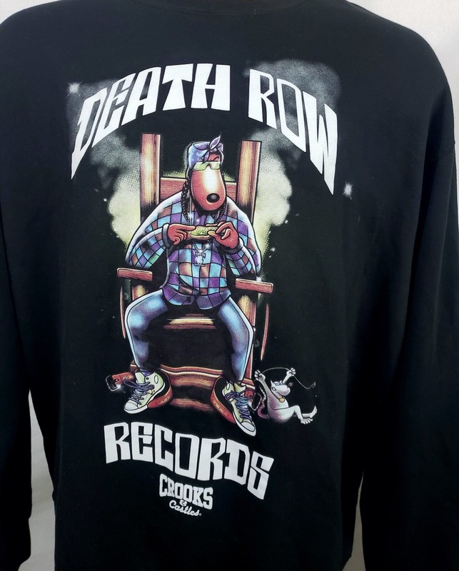【送料無料】CROOKS&CASTLES×DEATH ROW×SNOOP DOG Tシャツ 送料無料】CROOKS&CASTLES×DEATH ROW×SNOOP DOG クルックス