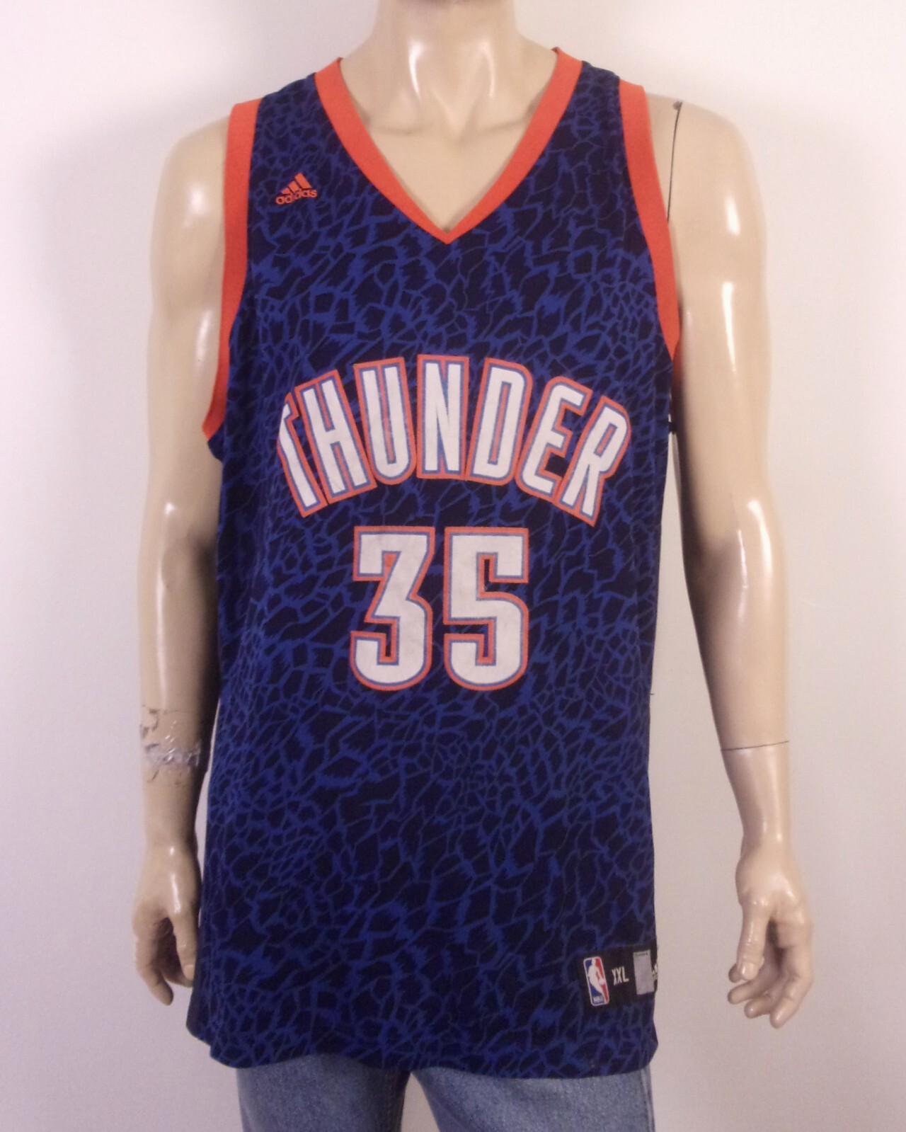 vintage Adidas Swingman EUC NBA OKC Thunder Kevin Durant