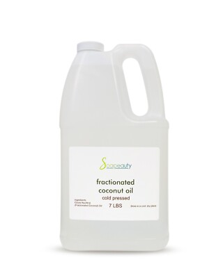 FRACTIONATED COCONUT OIL COLD PRESSED NATURAL 100% PURE 4 OZ TO 1 GALLON