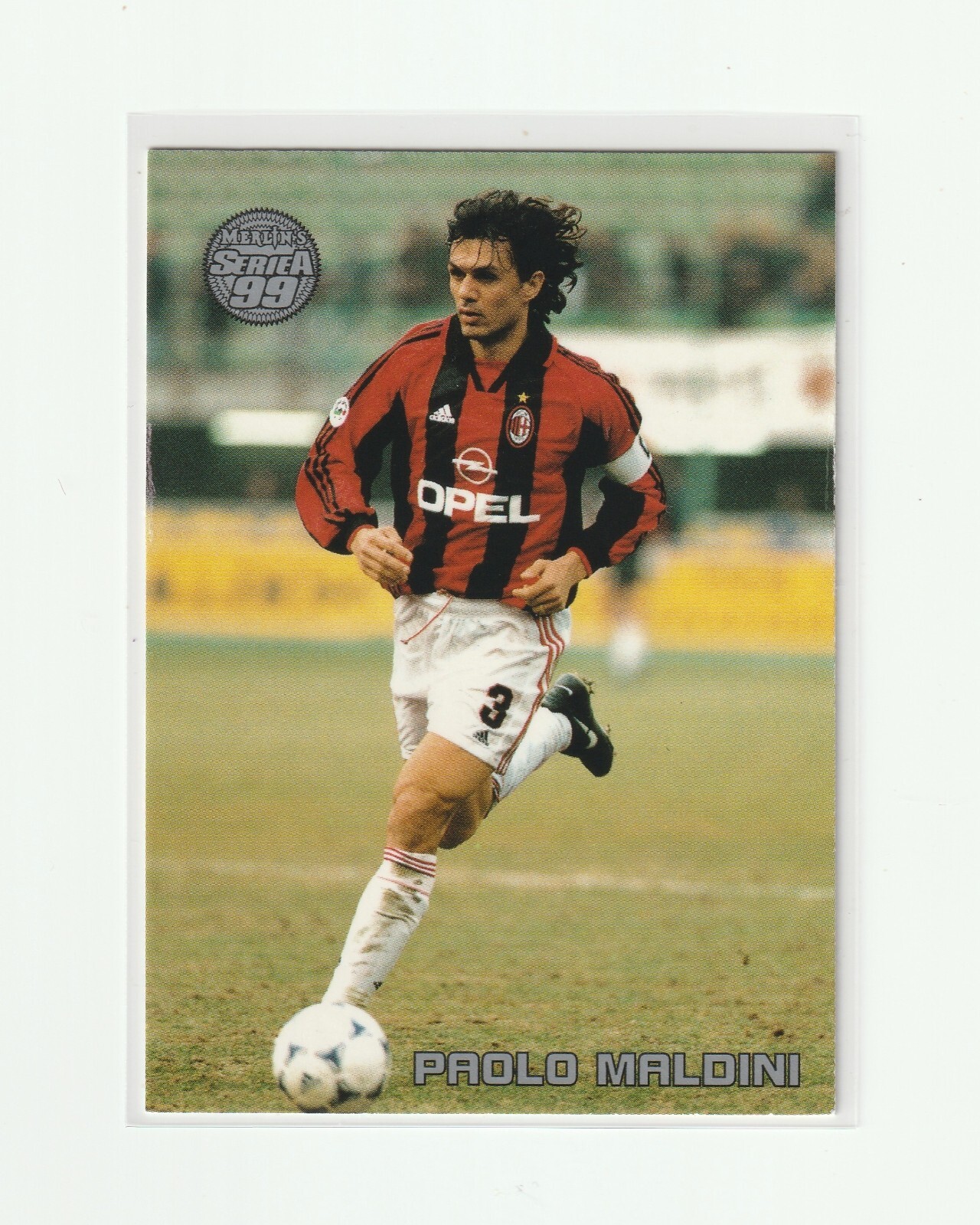 パオロ・マルディーニ/ACミラン/（H）/1998-99モデル 1998-99 TOPPS MERLIN SERIE A No.36 [ PAOLO MALDINI ] AC