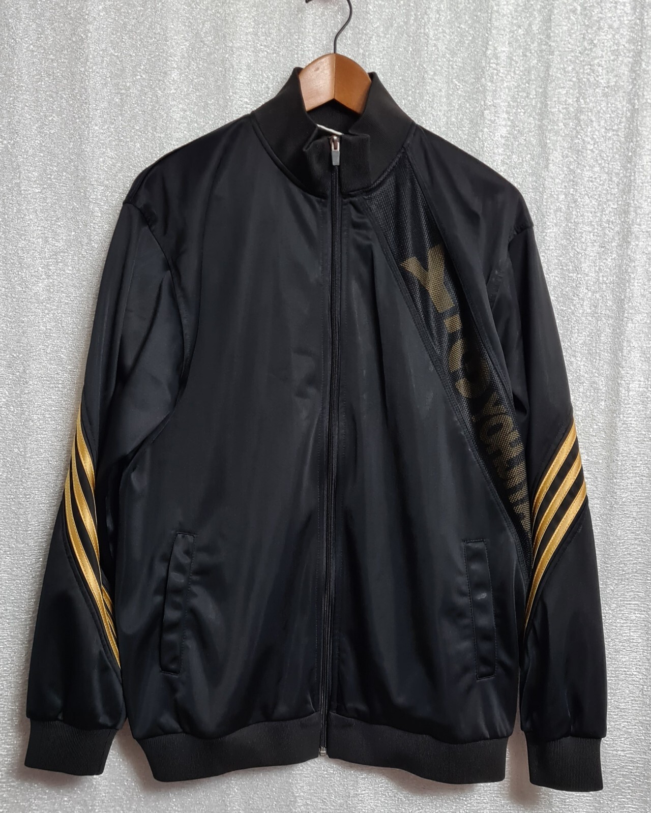ADIDAS Y3 YAMAMOTO Rare Vintage Jacket with Yellow Stripes ADIDAS Y3 YAMAMOTO Rare Vintage Jacket with Yellow Stripes