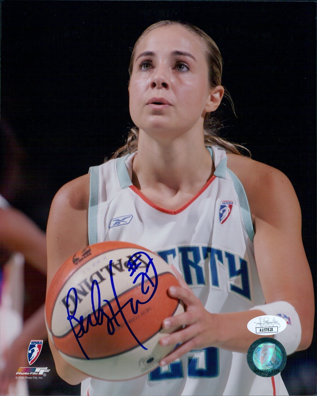 WNBA Becky Hammon サイン入り雑誌 WNBA Becky Hammon サイン入り写真