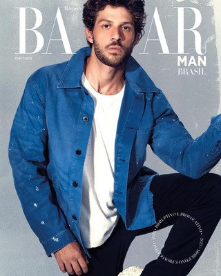 Harper's Bazaar man Brasil December 2022 January 2023 Chay Suede