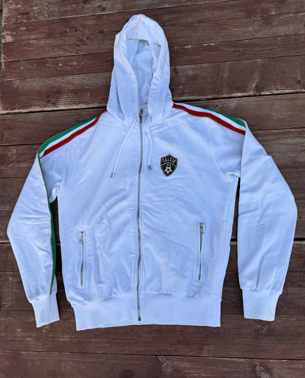 ⚡️Dolce & Gabbana⚡️“Calcio Italia”Soccer Hoodie Gym Sweatshirt