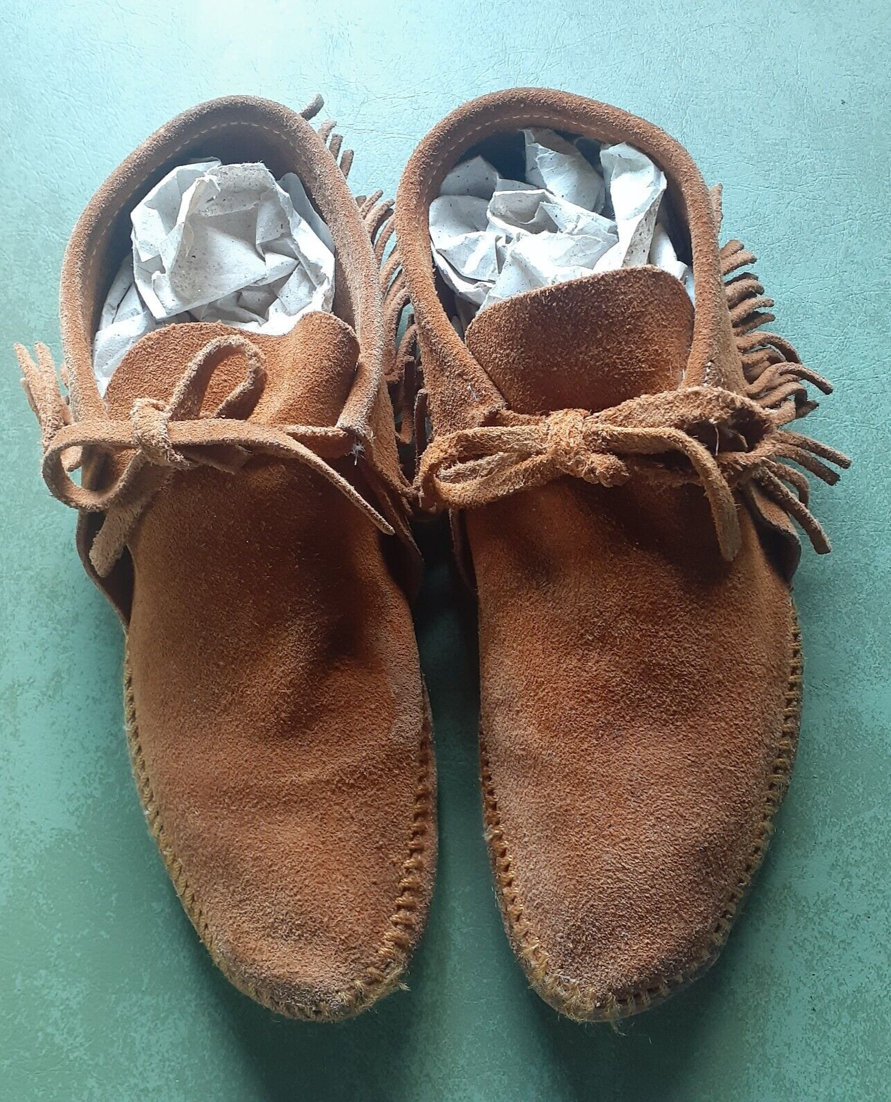 Quoddy Moccasins Size 7 M Vintage Unisex Leather | eBay