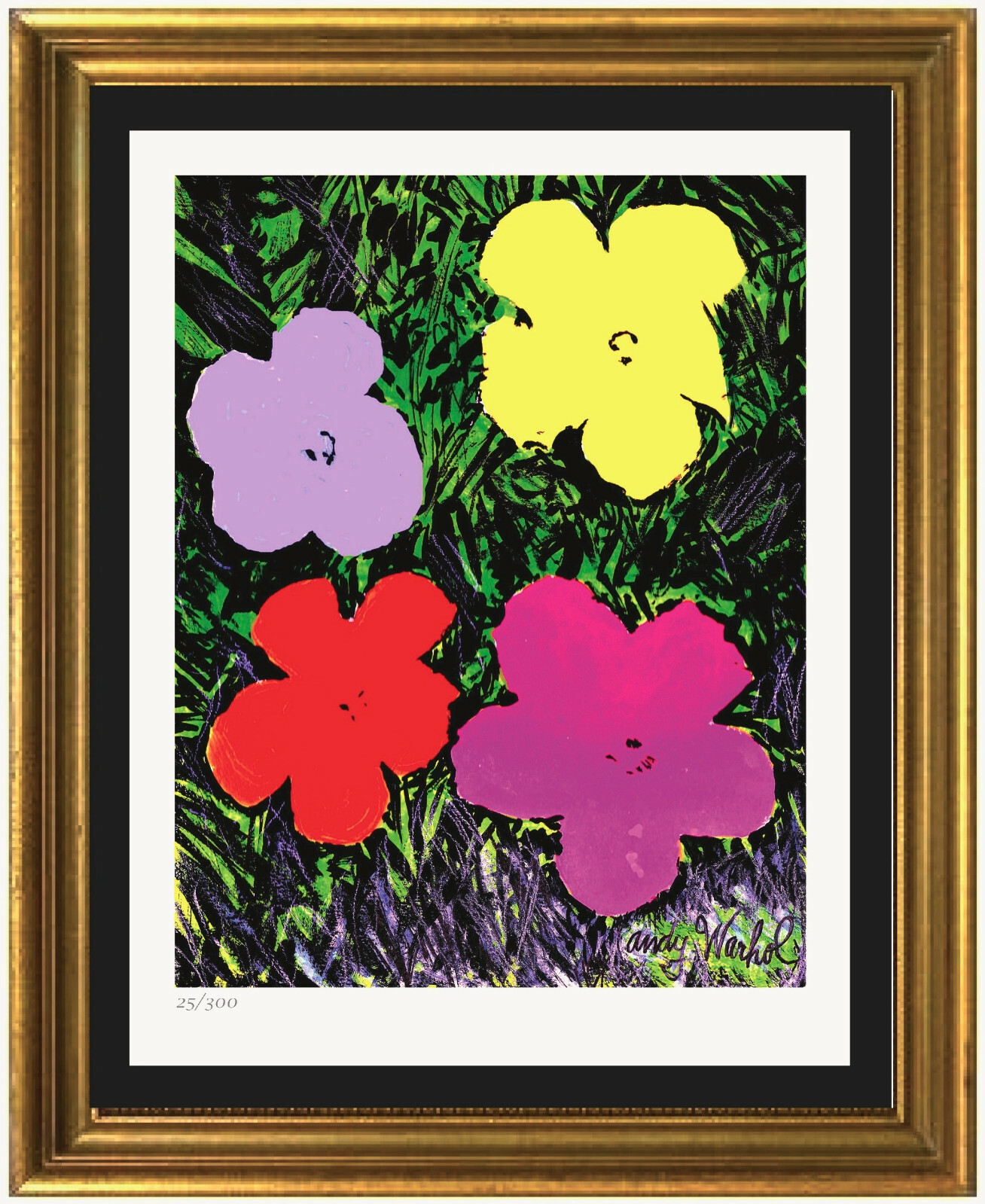 Andy Warhol “Flowers” 