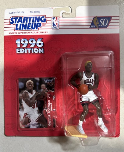 NEW - Dennis Rodman (Yellow Hair) Action Figure and Card
