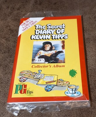 Brooke Bond PG Tips THE SECRET DIARY OF KEVIN TIPPS - EMPTY Sealed Album