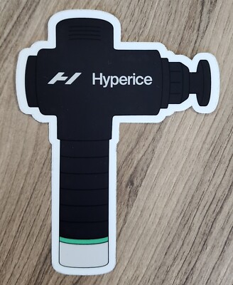 Hyperice 4''x5'' Logo Sticker Bumper Massage Device NEW Unused