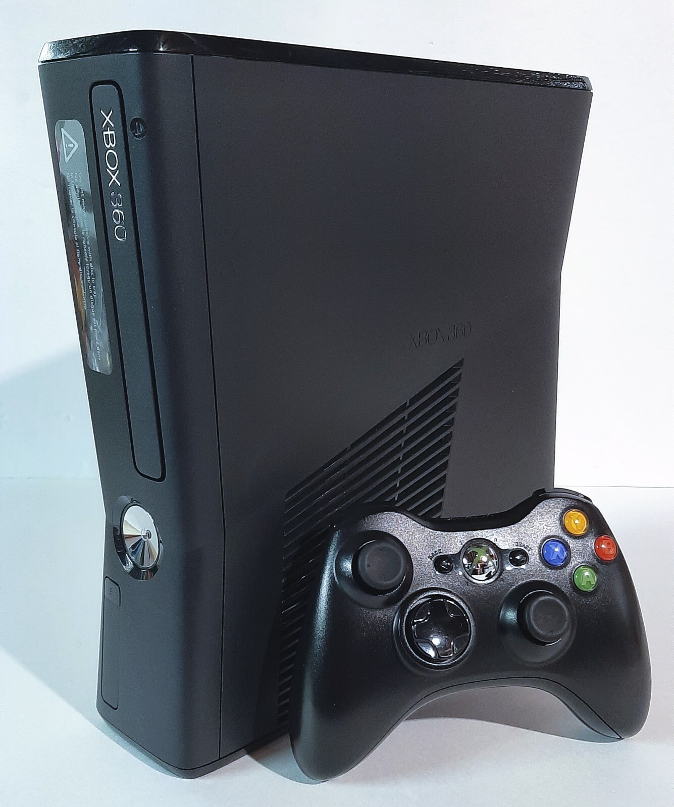 Xbox 360 S Slim 500GB HDD Black w/ OEM Controller, FULLY