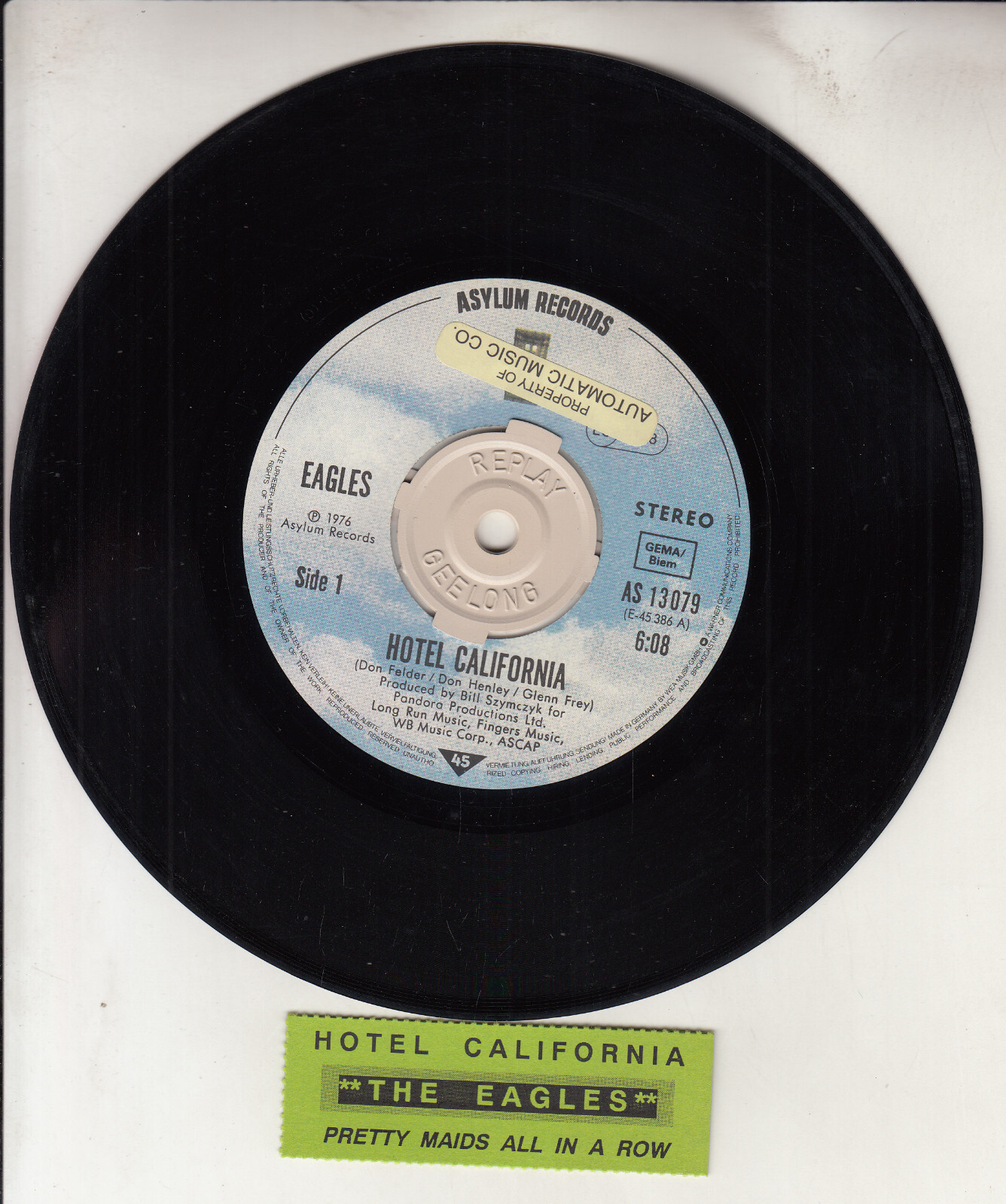EAGLES レコード EAGLES / Hotel California (LP) / Asylum | WAXPEND RECORDS