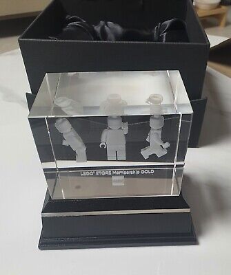 LEGO VIP Award Acrylic Trophy, Lego Store Korea Gold Membership 2022 NEW!!