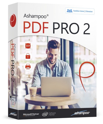 Ashampoo PDF Pro 2 - Bearbeiten, Konvertieren, Zusammenfügen - 3 USER LIZENZ