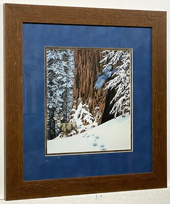 Bev Doolittle ''Broken Silence'' Framed & Matted Art Print