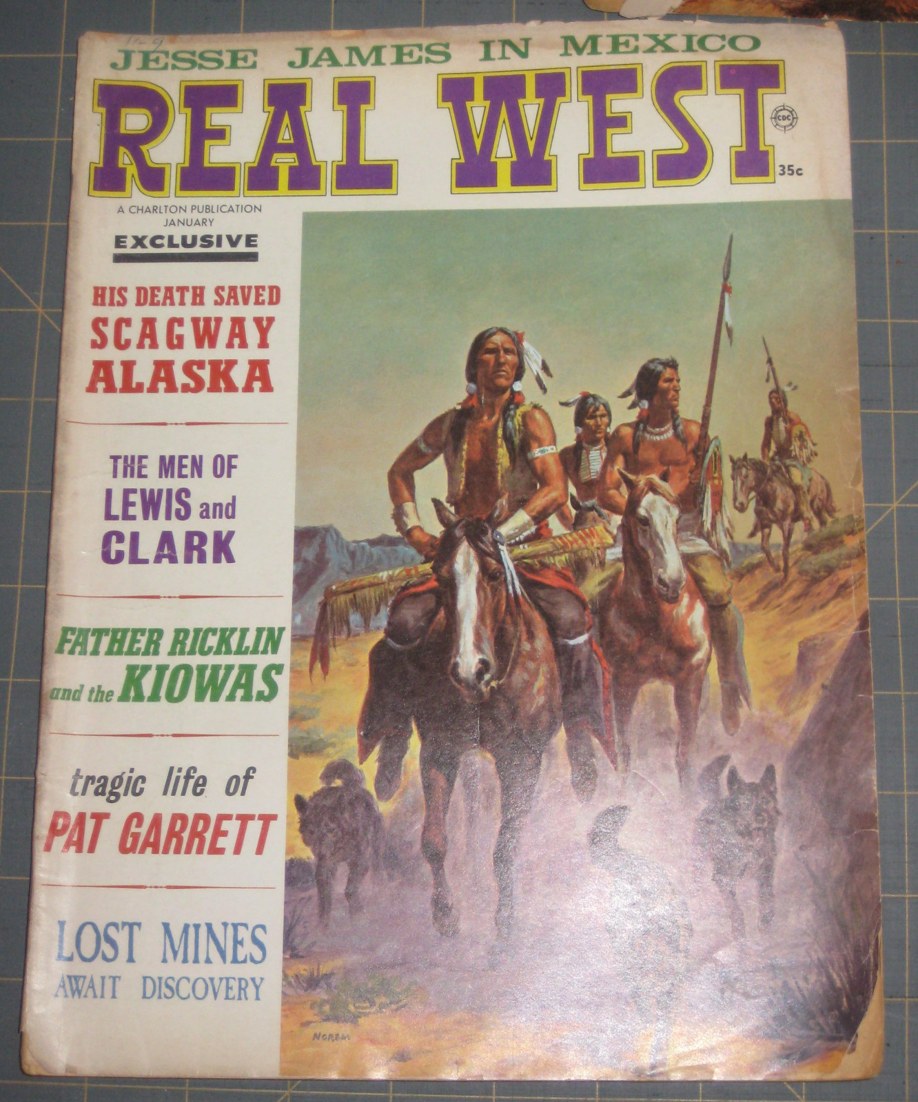 True West Real West The West pulp western magazines Oct. 1962 May 65 Jan. 68