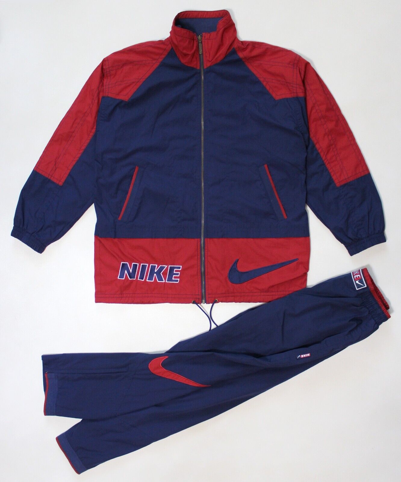 Men's Vintage 90s Nike Tracksuit (Jacket + Pants) Multicolor Men's Vintage 90s Nike Tracksuit (Jacket + Pants) Multicolor