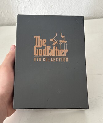 The Godfather DVD Collection (DVD, 2001, 5-Disc Set, Factory Sealed) Brand New