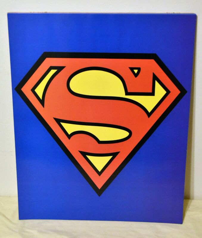 SUPERMAN Emblem Logo 16x20 Poster
