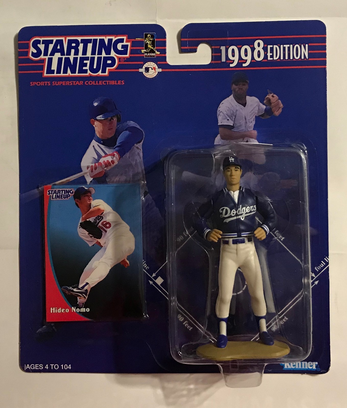 野茂英雄フィギア　Starting Lineup Hideo Nomo 1998 野茂英雄フィギア Starting Lineup Hideo Nomo 1998 1998