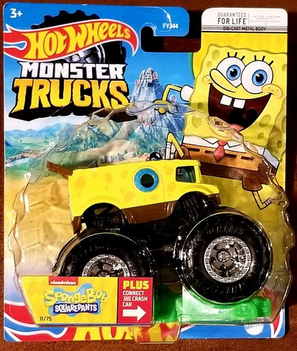 ホットウィール MONSTER TRUCKS 5台セット SpongeBob Amazon.com: Hot Wheels Monster Trucks Spongebob Squarepants