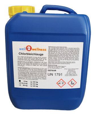 Chlorbleichlauge / Natriumhypochlorit - frische Ware mit 13% Aktivchlor 5,0 l