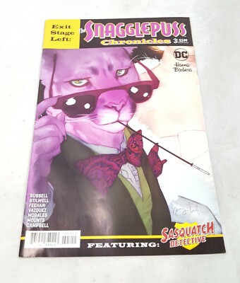 DC Hanna-Barbera Exit Stage Left The Snagglepuss Chronicles Comic Book Issue #3 