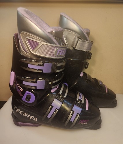 TECNICA 24〜24.5 Tecnica TC3 AVS Womens Ski Boots Size 6.5 Mondo 24.5 Black