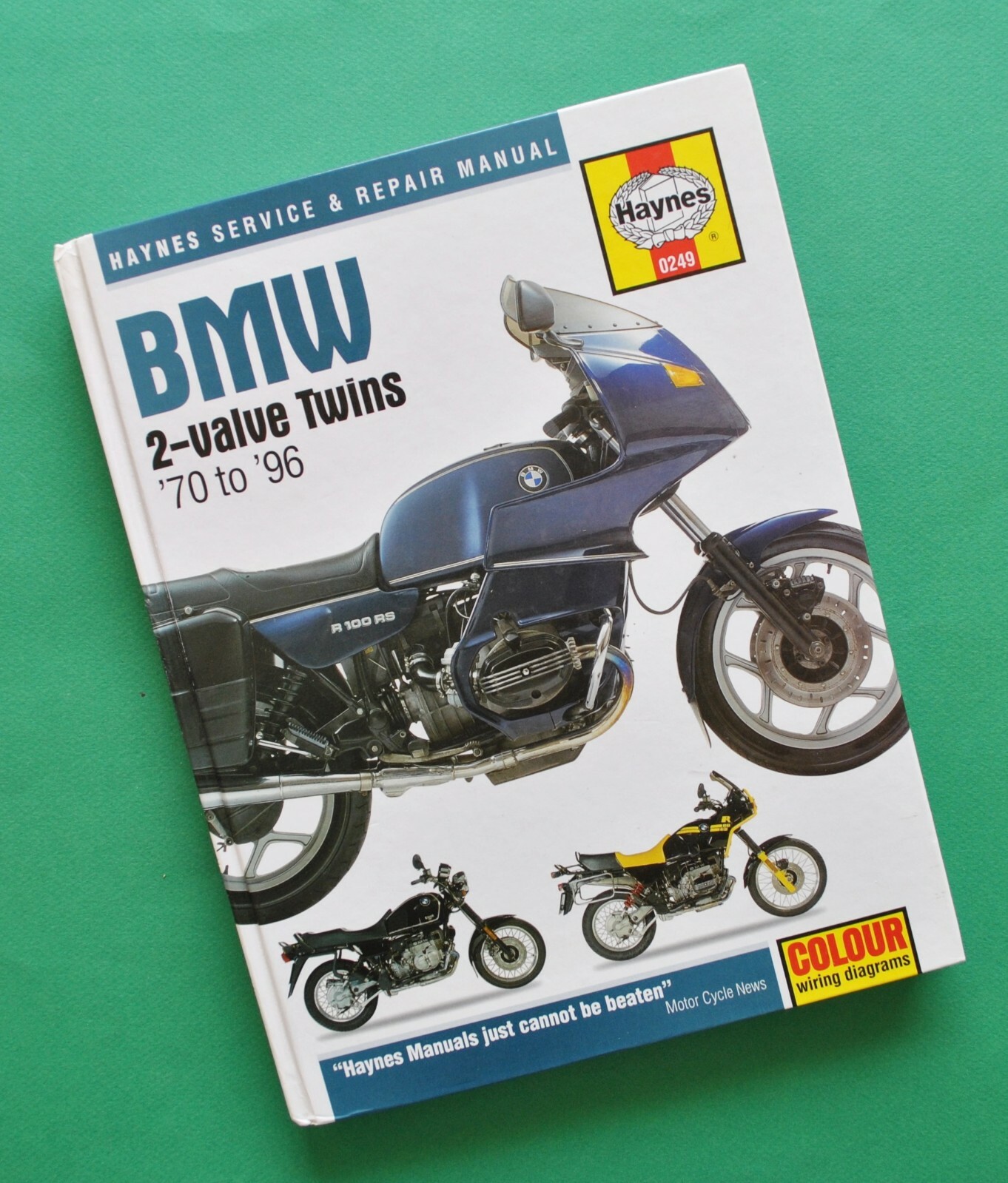1970-96 BMW Motorcycle Service Manual Book R50 R60 R75 R65 R80 R90 R100
