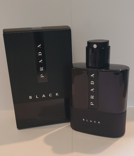 PRADA LUNA ROSSA BLACK 3.3 oz EDP Men's Spray ~New open box