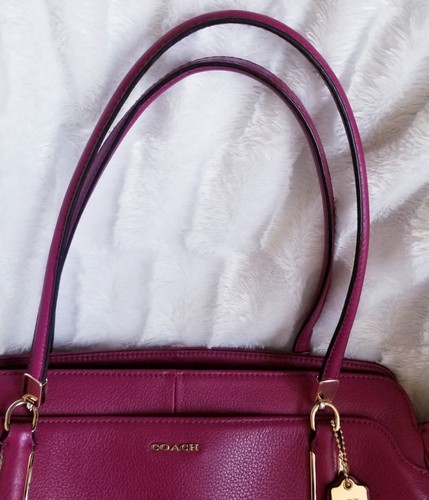 Coach Madison Kimberly Carrying (cranberry) Pink ! WoW! L@@K!!!