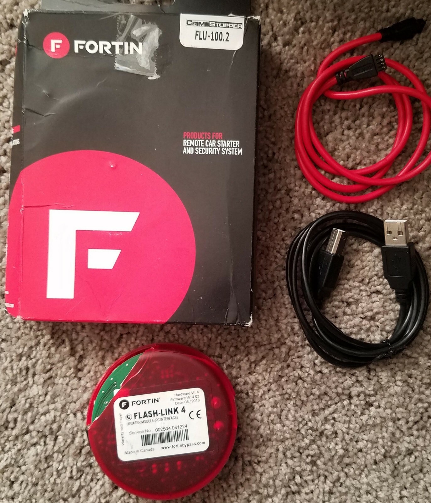 Fortin Flash-Link Flashlink Updater 4 and EVO-ALL bundle