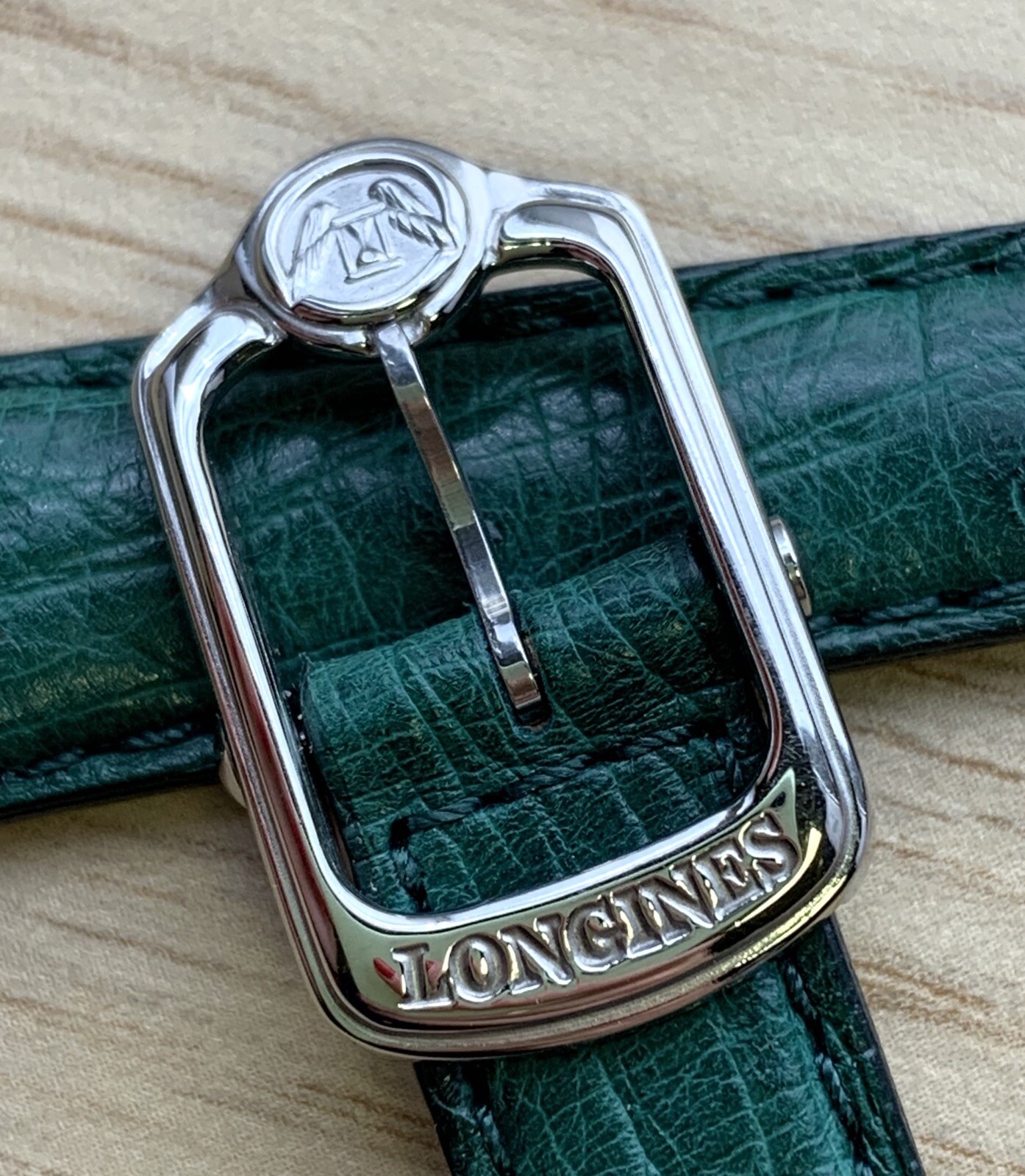 NOS New Longines Strap Band 14 Mm Ostrich Genuine Original