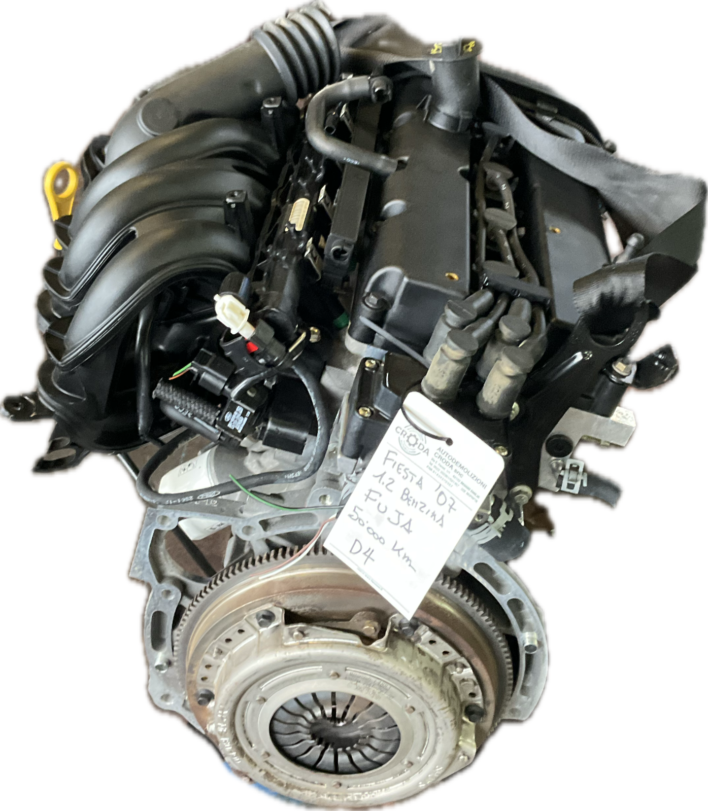 Motore per FORD FIESTA 1.2 benzina codice motore FUJA km SOLO 50.000km 55kw